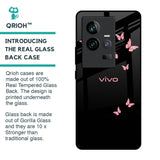 Fly Butterfly Glass Case for iQOO 11