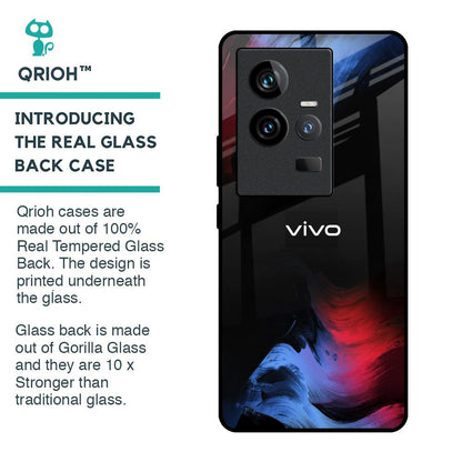 Fine Art Wave Glass Case for iQOO 11
