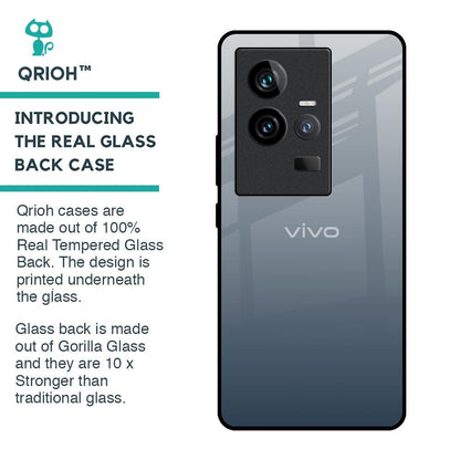 Dynamic Black Range Glass Case for iQOO 11