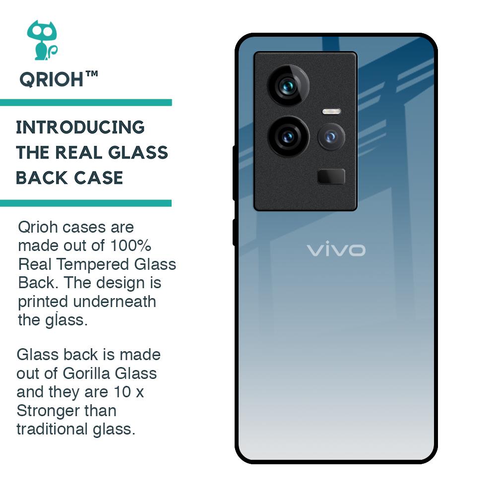 Deep Sea Space Glass Case for iQOO 11