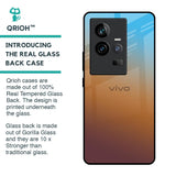 Rich Brown Glass Case for iQOO 11