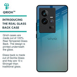 Sea Theme Gradient Glass Case for iQOO 11