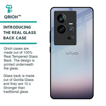 Light Sky Texture Glass Case for iQOO 11
