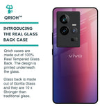 Multi Shaded Gradient Glass Case for iQOO 11