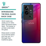 Magical Color Shade Glass Case for iQOO 11