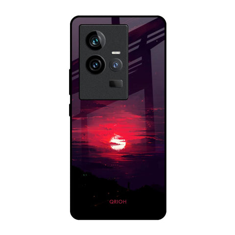 Morning Red Sky iQOO 11 Glass Cases & Covers Online