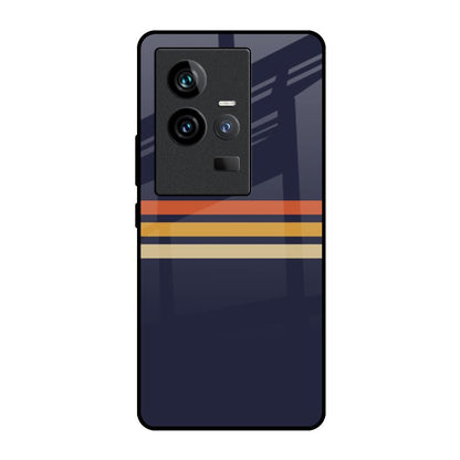 Tricolor Stripes iQOO 11 Glass Cases & Covers Online