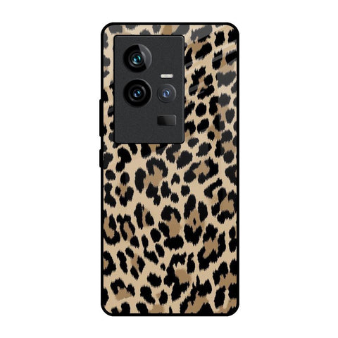Leopard Seamless iQOO 11 Glass Cases & Covers Online