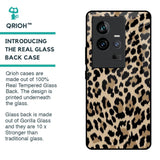 Leopard Seamless Glass Case For iQOO 11