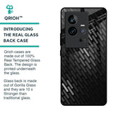Dark Abstract Pattern Glass Case For iQOO 11