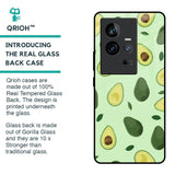 Avocado Green Glass Case For iQOO 11