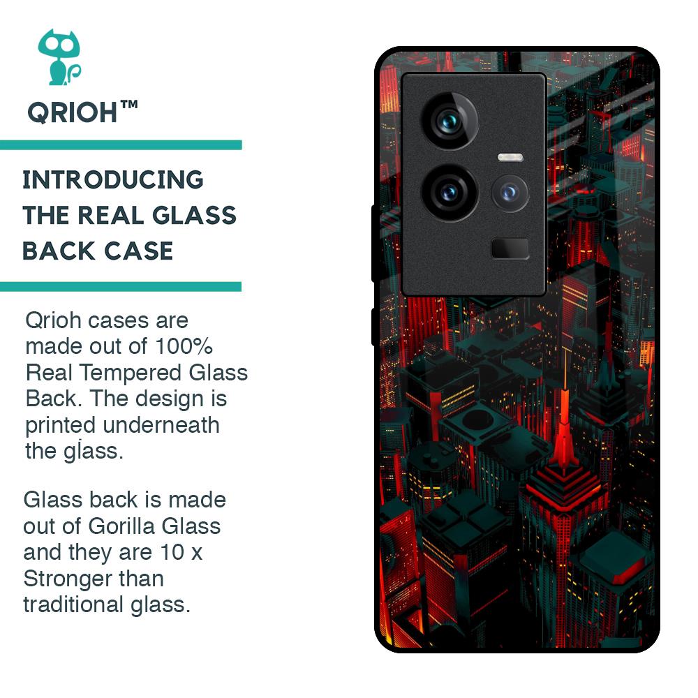 City Light Glass Case For iQOO 11