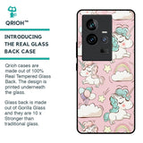 Balloon Unicorn Glass case for Vivo iQOO 11