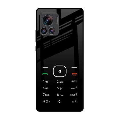 Classic Keypad Pattern Motorola Edge 30 Ultra Glass Back Cover Online