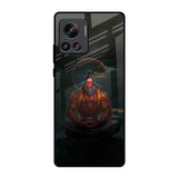Lord Hanuman Animated Motorola Edge 30 Ultra Glass Back Cover Online