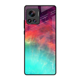 Colorful Aura Motorola Edge 30 Ultra Glass Back Cover Online
