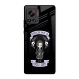 Touch Me & You Die Motorola Edge 30 Ultra Glass Back Cover Online