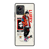 Bape Luffy Motorola Edge 30 Ultra Glass Back Cover Online