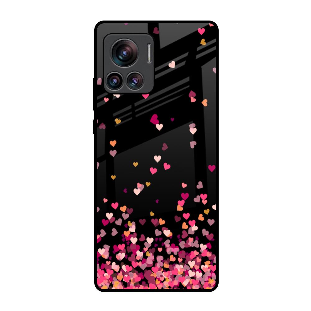 Heart Rain Fall Motorola Edge 30 Ultra Glass Back Cover Online