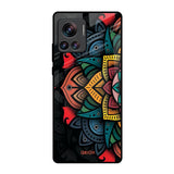 Retro Gorgeous Flower Motorola Edge 30 Ultra Glass Back Cover Online