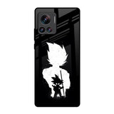 Monochrome Goku Motorola Edge 30 Ultra Glass Back Cover Online