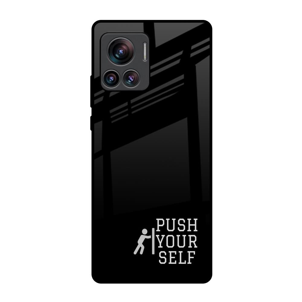 Push Your Self Motorola Edge 30 Ultra Glass Back Cover Online