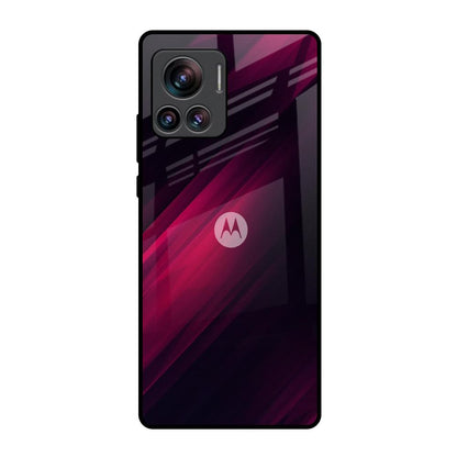 Razor Black Motorola Edge 30 Ultra Glass Back Cover Online