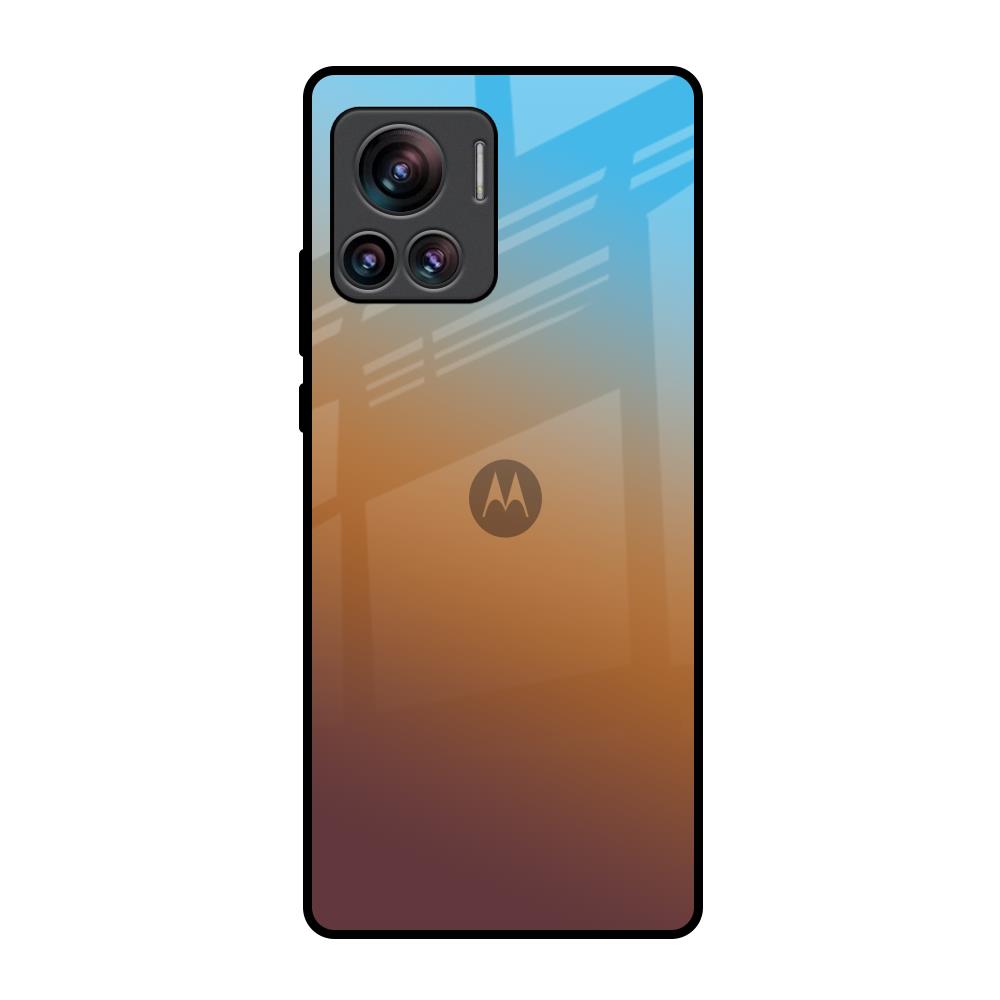 Rich Brown Motorola Edge 30 Ultra Glass Back Cover Online