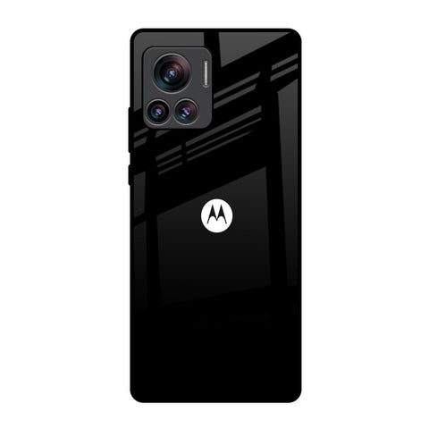 Jet Black Motorola Edge 30 Ultra Glass Back Cover Online