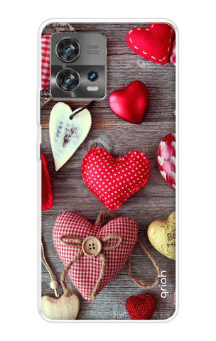 Valentine Hearts Motorola Edge 30 Fusion Back Cover