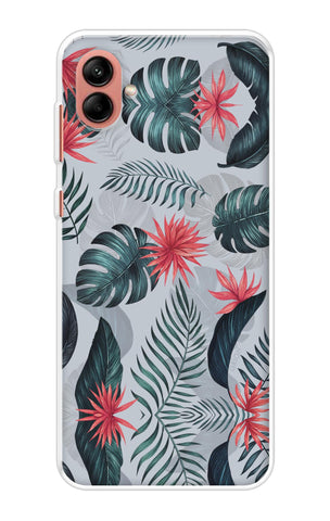 Retro Floral Leaf Samsung Galaxy A04 Back Cover