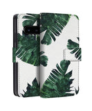 Green Leaf Texture Samsung Flip Cases & Covers Online