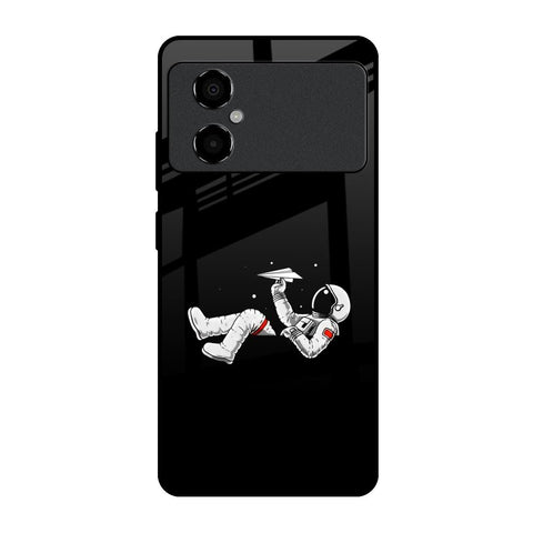 Space Traveller Poco M4 5G Glass Back Cover Online