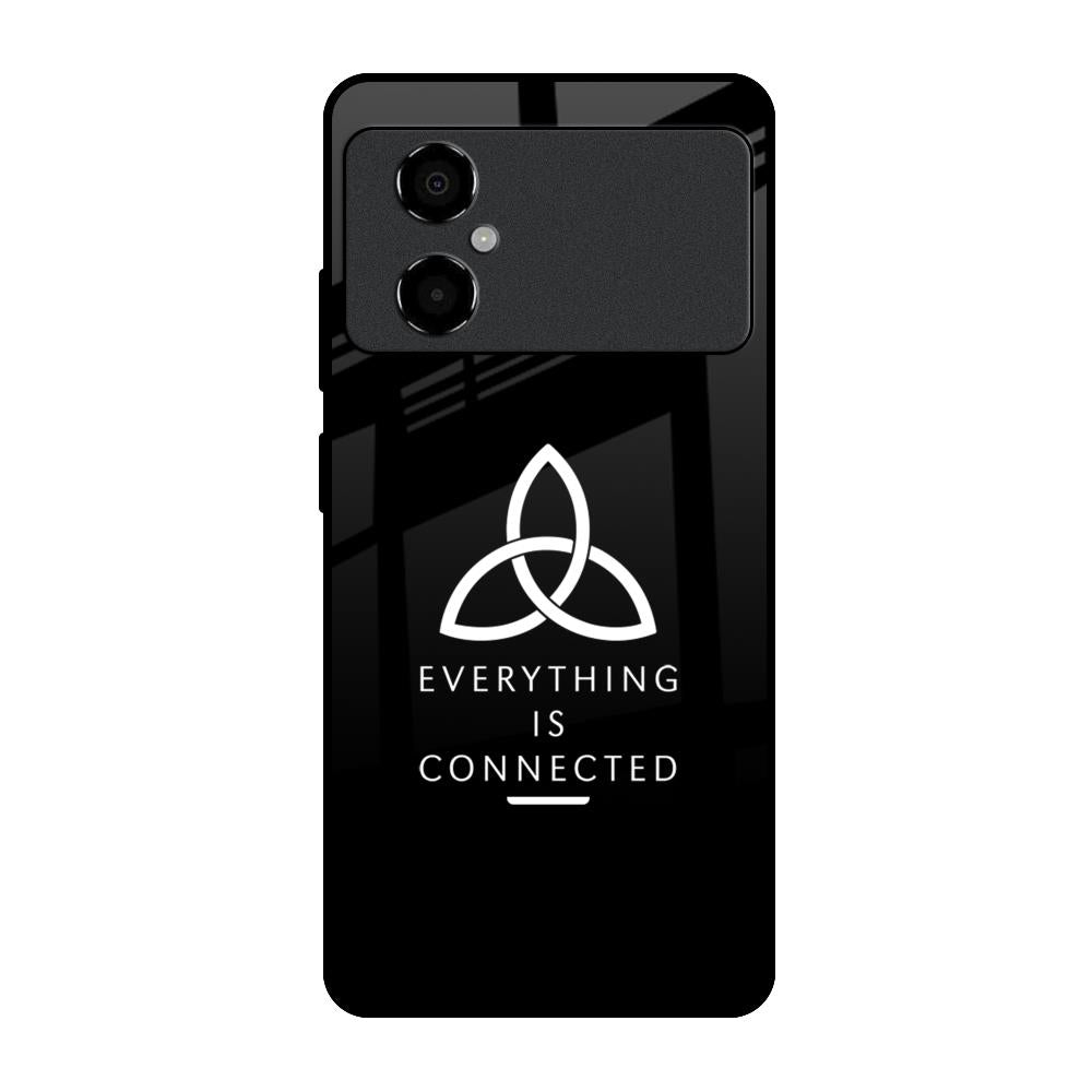 Everything Is Connected Poco M4 5G Glass Back Cover Online