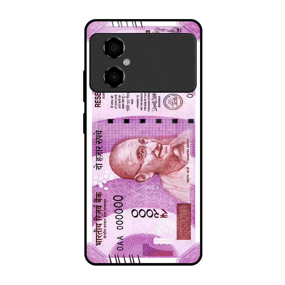 Stock Out Currency Poco M4 5G Glass Back Cover Online