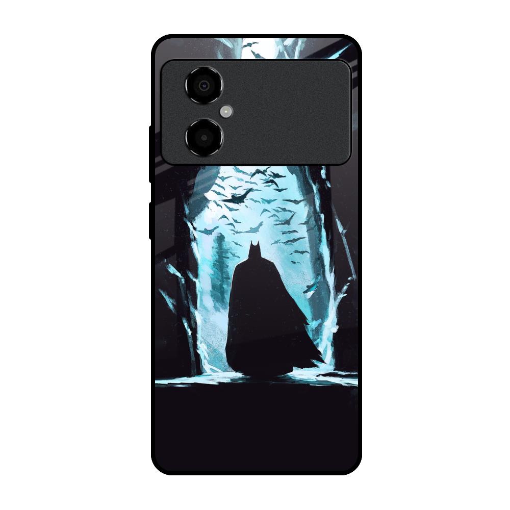 Dark Man In Cave Poco M4 5G Glass Back Cover Online