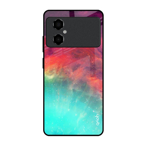 Colorful Aura Poco M4 5G Glass Back Cover Online