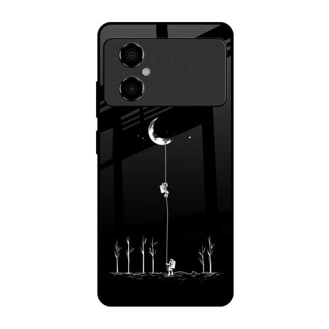 Catch the Moon Poco M4 5G Glass Back Cover Online