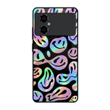 Acid Smile Poco M4 5G Glass Back Cover Online