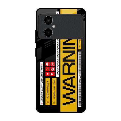 Aircraft Warning Poco M4 5G Glass Back Cover Online