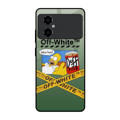 Duff Beer Poco M4 5G Glass Back Cover Online
