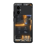 Glow Up Skeleton Poco M4 5G Glass Back Cover Online