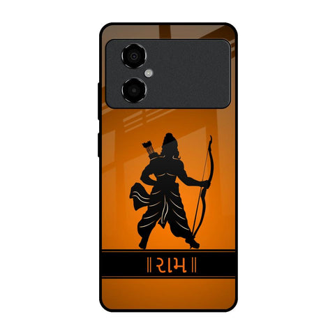Halo Rama Poco M4 5G Glass Back Cover Online