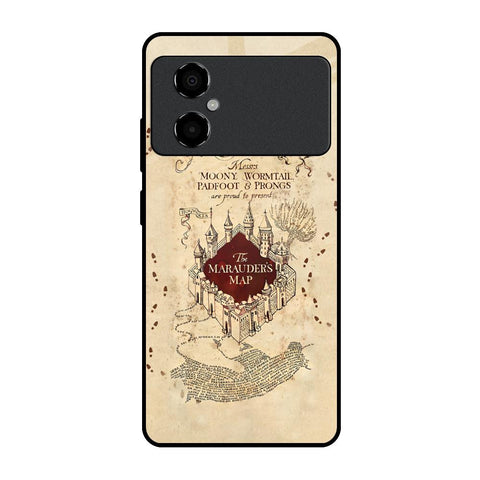 Magical Map Poco M4 5G Glass Back Cover Online