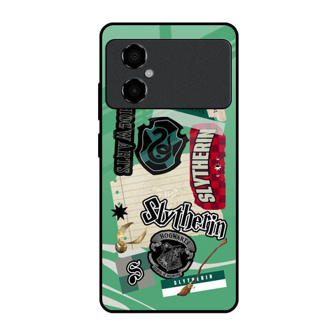 Slytherin Poco M4 5G Glass Back Cover Online