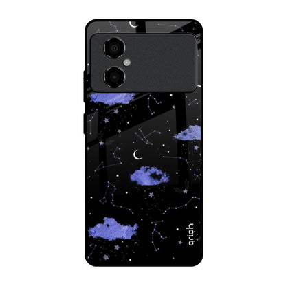 Constellations Poco M4 5G Glass Back Cover Online
