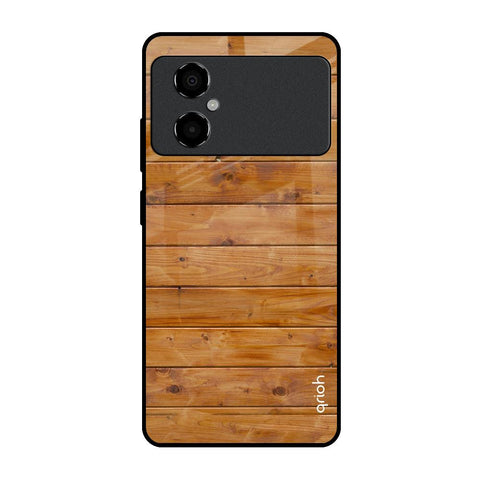 Timberwood Poco M4 5G Glass Back Cover Online