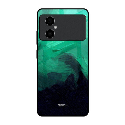 Scarlet Amber Poco M4 5G Glass Back Cover Online