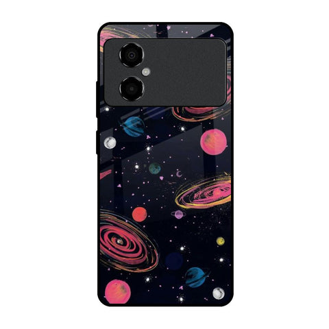 Galaxy In Dream Poco M4 5G Glass Back Cover Online