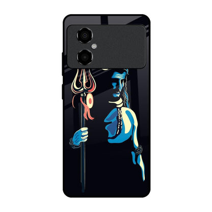 Mahakal Poco M4 5G Glass Back Cover Online
